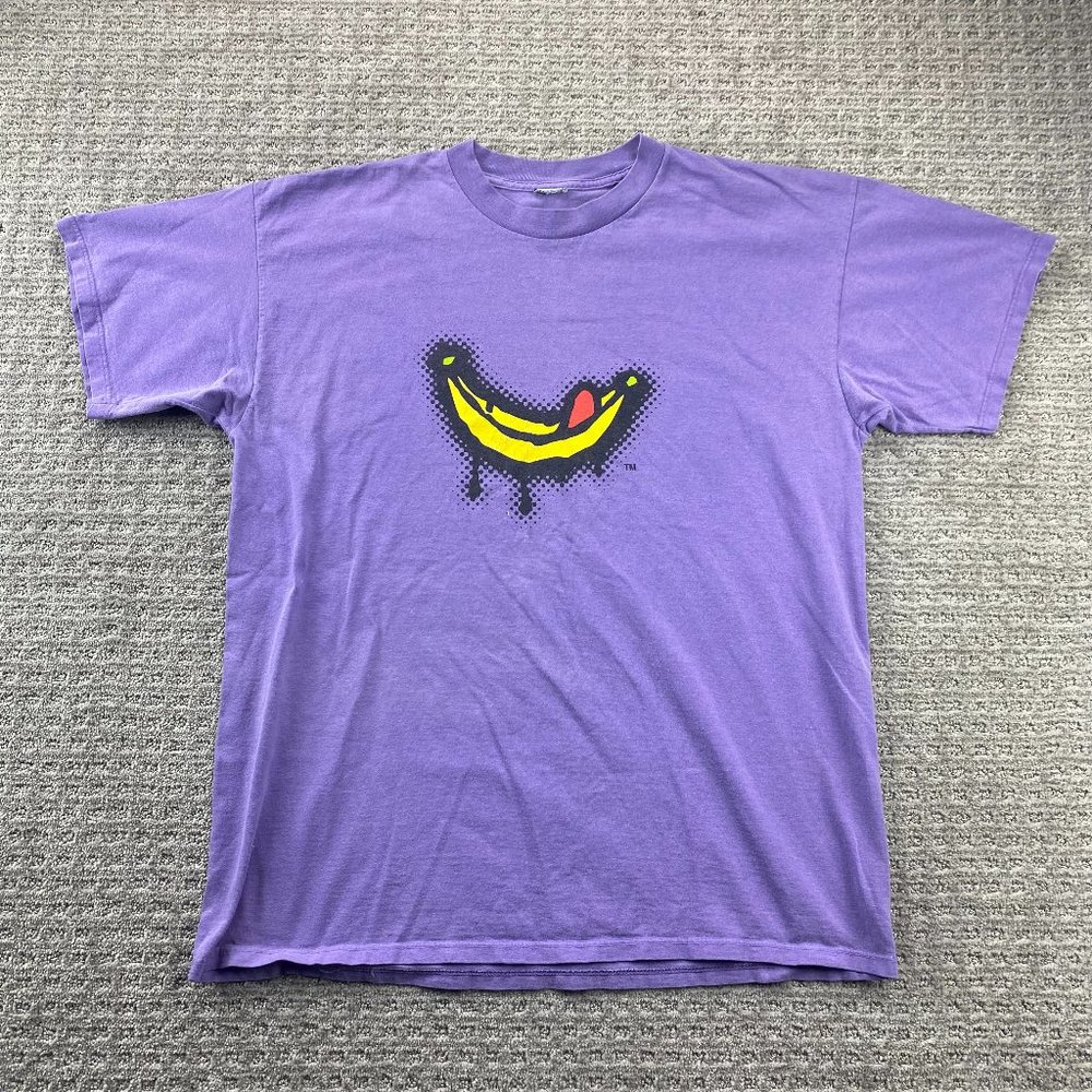 Comedy Nation New York Shirt Men XL Purple Graphic Tee T-Shirt Comedian Comic
